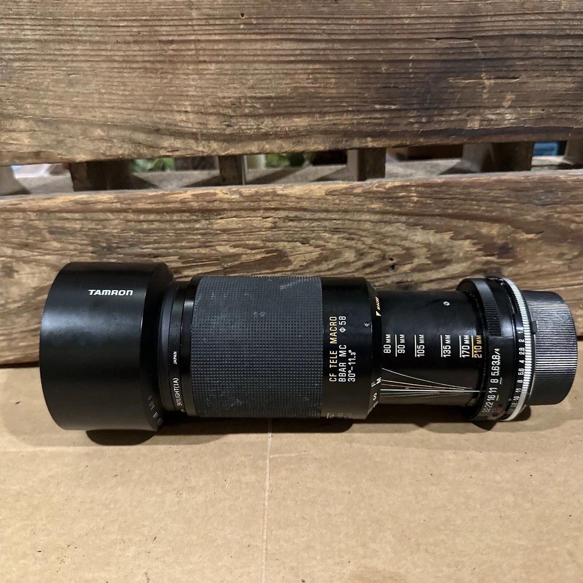 Tamron Camera Lenses 80-210mm Focal f/3.8-4 Maximum Aperture for