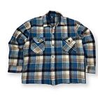 Vintage 70s Pioneer Sportswear Wool Blend Plaid Outdoor Shirt Jacket Canada