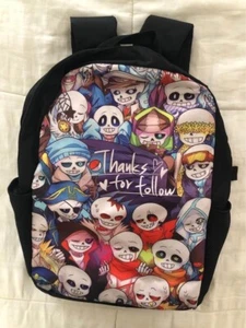 Kids Undertale Anime Casual Backpack Student School bag Book bag - Picture 1 of 4