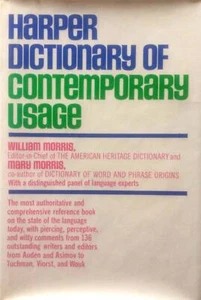 The Harper Dictionary of Contemporary Usage by William & Mary Morris / 1975 1st  - Picture 1 of 1