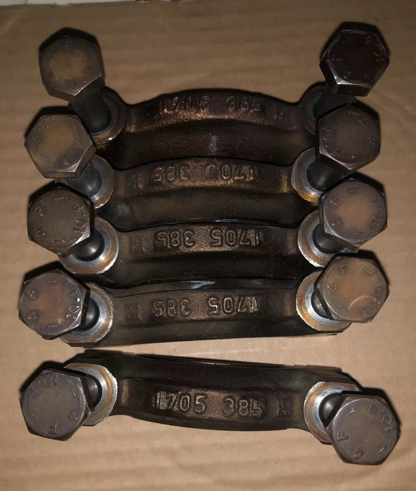 BMW E36 318is M42  Main Bearing Crankshaft Caps Complete Set 1705385 - Imagem 1 de 4