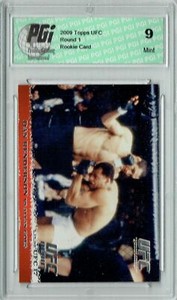 PGI 9 Dan Henderson & Allan Goes 2009 Topps UFC #6 Round 1 Rookie Card