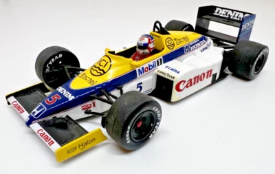 1985 Nigel Mansell #5 Williams Honda FW10 F1 European GP Minichamps 1/43 Limited - Image 1 of 4