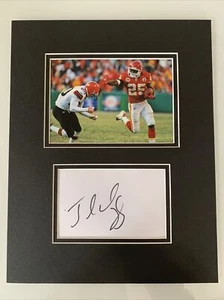 KANSAS CITY CHIEFS JAMAAL CHARLES Signed Autographed Matted Photo w/cut 11"x14"  - Picture 1 of 2