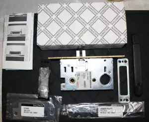 Baldwin Mortise Lock Body 6315.260.L Left Hand Knob Strength Polished Chrome NEW - Picture 1 of 9
