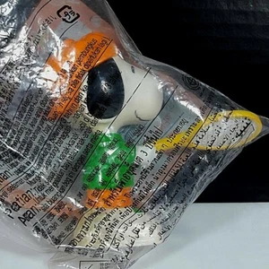 Peanuts Snoopy Sporty McDonald's Happy Meal 2002 Toys Playing Tennis 4.5" New - Picture 1 of 4