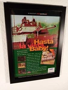 Steel panthers pc ssi Werbeblatt Gerahmt Poster Ad Page framed Werbung  - Bild 1 von 2