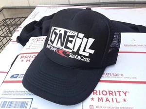 Vintage O'Neill Surf Shop Santa Cruz Hat Super Clean Advertise Collect Apparel - Picture 1 of 4