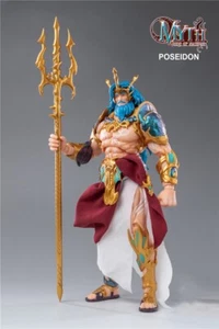 Figura de acción modelo Poseidón 1/12 serie mitología griega antigua Dios del mar - Imagen 1 de 5