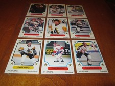 1991-1992 7TH INNING WHL VICTORIA COUGARS  COMPLETED SET 23 CARDS  