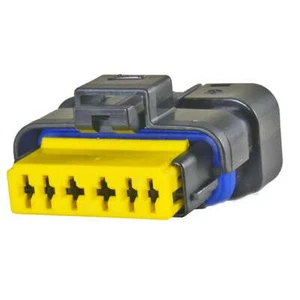 Sicma Miniseal Steckverbinder männlich 6 polig schwarz - Picture 1 of 1