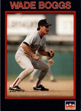 1990 Starline Long John Silver #17 Wade Boggs