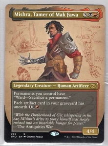 1x Mishra, Tamer of Mak Fawa *Borderless* - The Brothers' War - Near Mint - Imagen 1 de 1