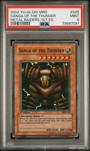 YuGiOh Sanga of the Thunder MRD-025 1st Edition PSA 9 - Picture 1 of 2