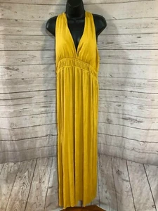Na Na Fashion Women’s Dress Sleeveless Yellow Size 3XL - Picture 1 of 4