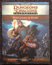 Dark Legacy of Evard Dungeons & Dragons D&D 4e 4th Edition