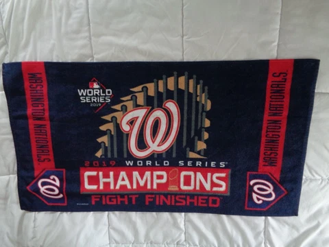 Washington Nationals 2019 World Series Championship Towel Cover