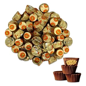 REESE'S Peanut Butter Cups, Milk Chocolate, Bulk Miniatures Candy (2 Pounds) - Picture 1 of 8