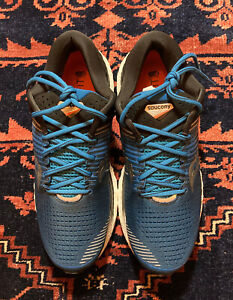 Saucony Triumph 17 Blue / Black Mens Running Shoes UK 10 USA 11 EU 45
