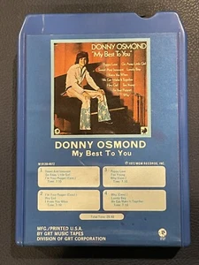 Donny Osmond - My Best to You - 8 Track Tape - Bild 1 von 3
