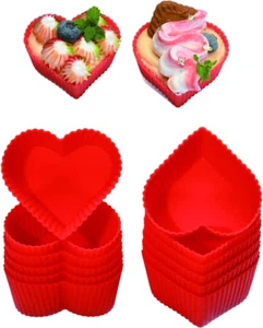 Silicone Baking Cups Cupcake Liners - Non-Stick Pastry Muffin Liner Molds,2.75 - Picture 1 of 12