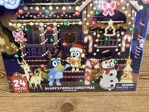 NEW Bluey Advent Calendar Bluey's Family Christmas Surprise Pack Toys Sealed - Picture 1 of 3