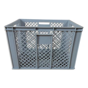 Bäckereikiste Transportkiste Brötchenbox Gitterbox grau Höhe 41 cm NEU - Bild 1 von 1