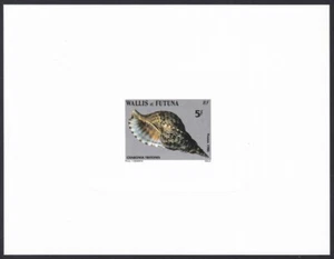 Wallis & Futuna Sc334 Seashell, Sea Snail, Charonia tritonis, Deluxe Proof - Picture 1 of 1