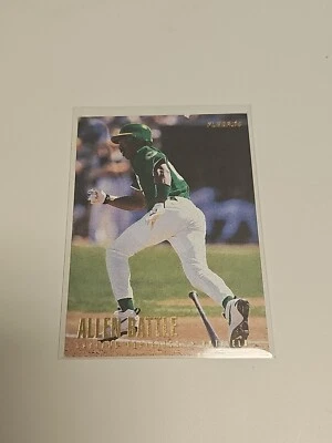 1996 Fleer Allen Battle Oakland Athletics A's #u71 - Image 1 of 2