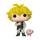 Seven Deadly Sins - Meliodas w/ Hawk Pop! - 4 Inch