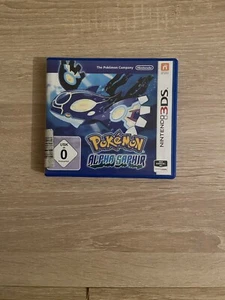 Pokémon Alpha Saphire für Nintendo 3 DS , Original , SPEICHERT ! , OVP - Bild 1 von 6