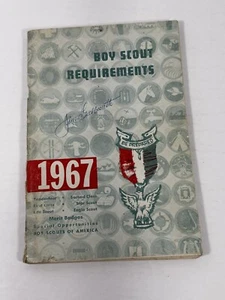 VINTAGE BOYS SCOUT OF AMERICA BOYS SCOUT REQUIREMENTS 1967 BSA - Picture 1 of 3