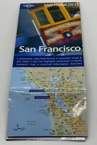 Lonely Planet SAN FRANCISCO City Map 1st Edition - LONELY PLANET, 2005 - Foto 1 di 2