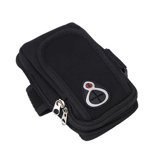 Mobile Phone Arm Bag Black Outdoor Fitness Waterproof Running Armband Marath DP3 - Photo 1 sur 23