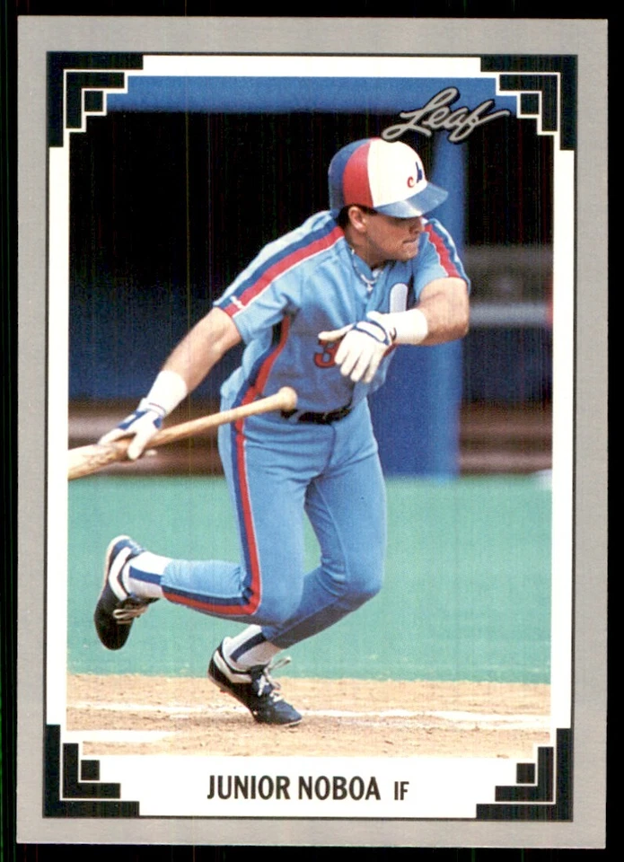 1991 Leaf Junior Noboa Montreal Expos #255 - Image 1 of 2