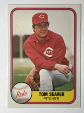 Tom Seaver 1981 Fleer Card