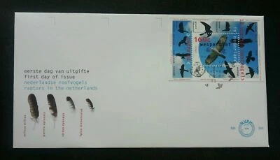 [SJ] Holland Birds 1995 Netherlands Eagle Wildlife Animal Nature (miniature FDC) - Image 1 of 4