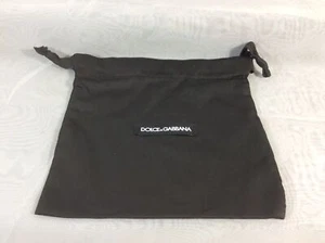 Dolce & Gabbana Drawstring Dust Bag Black 7 X 7 1/2” - Picture 1 of 3