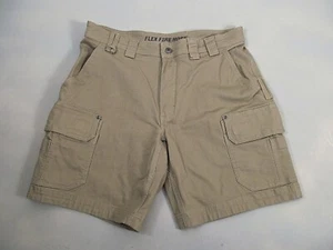 Duluth Flex Fire Hose Cargo Shorts Mens 36 (35) Desert Khaki Utiltiy Work 36331 - Picture 1 of 7