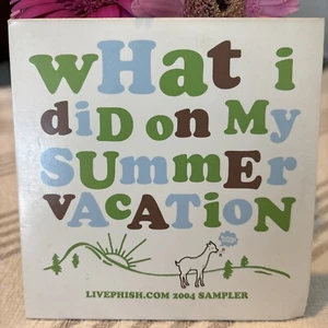 Phish - What I Did On My Summer Vacation LivePhish CD Sampler 2004 Rare OOP! - Picture 1 of 3