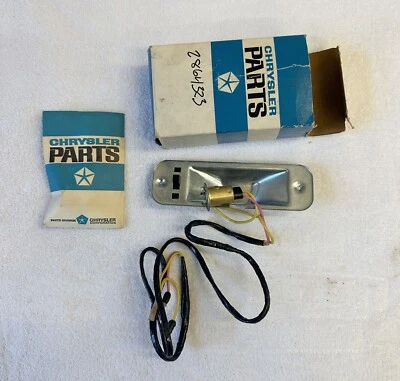 Nuevo de Lote Antiguo MoPar 1968-69 Plymouth Sport Fury I II III VIP Cortesía Mapa Conjunto de Luz Foto 1 de 4