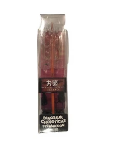 NIB kotobukiya Dinosaur Chopsticks Pteranodon Red 9” Long - Picture 1 of 8