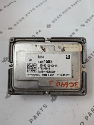 Used GM T87A/24291583 TCU 1320101000000X/079196555/7A19149E0R006917 - Image 1 of 2
