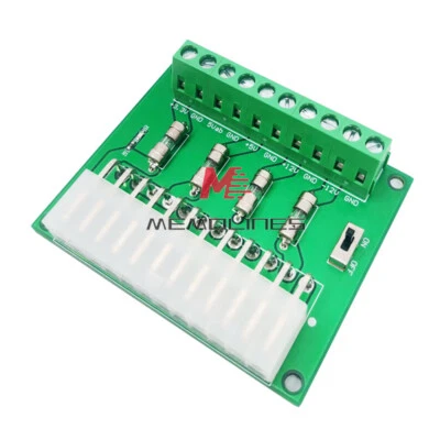 24/20pin ATX Computer PC Power Supply Breakout Adapter Board Extension Module - Image 1 of 4