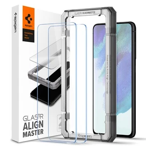 Protection écran Spigen [Galaxy S21 FE Alignmaster Full Cover] - Photo 1 sur 7