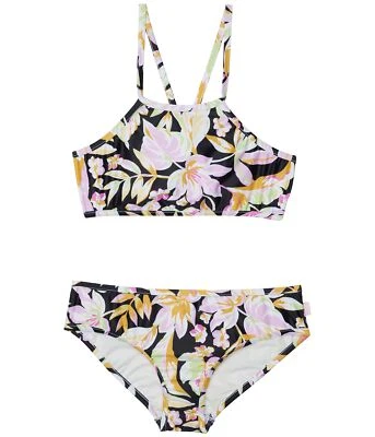 Seafolly 293723 Conjunto de Natación Tankini Cuello Alto Laleilei Niña Negro 14 (Niños Grandes) Foto 1 de 2