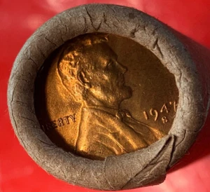 1947-S Lincoln Wheat Cent OBW Roll In the Old San Francisco Wrap GEM BU - Picture 1 of 8