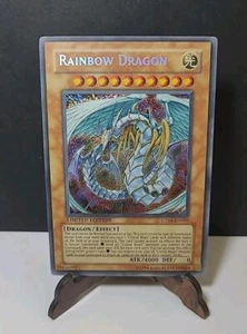 Yu-Gi-Oh! Rainbow Dragon ( Drago Arcobaleno ) EDIZIONE LIMITATA Rara Segreta Eng - Foto 1 di 6