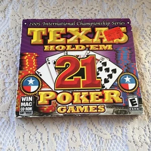 Texas Hold 'Em Poker Jewel Case Windows/Mac 2004 - Bild 1 von 4