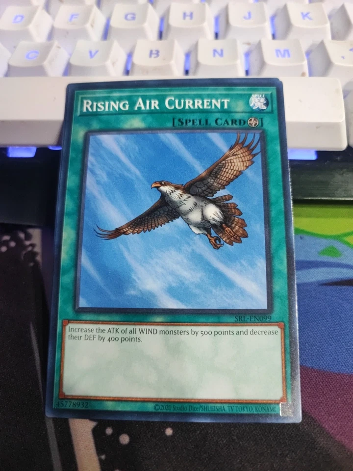 Yugioh! Rising Air Current - SRL-EN099 - Common - Unlimited 25th Anniversary Edi - Image 1 of 1